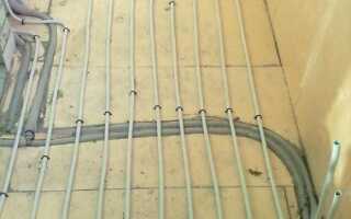 Теплый пол на балконе