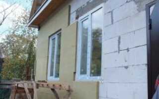 Утепление дома из газосиликата