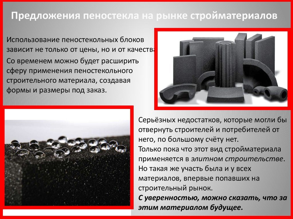 пеностекло производство