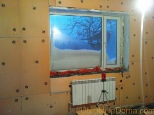 Утепление стен изнутри панельного дома