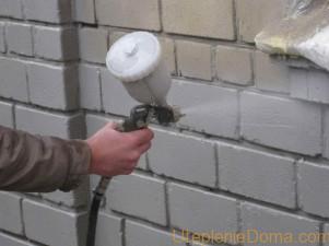 Внутреннее утеплении стен с помощью жидкой теплоизоляции